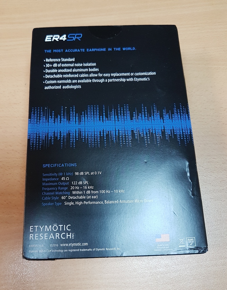 Etymotic ER4SR - SLaudio - TAI NGHE VIỆT Headphone Store