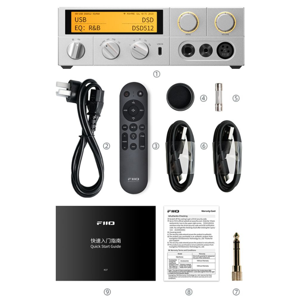 Fiio K17 - SLaudio - TAI NGHE VIỆT Headphone Store