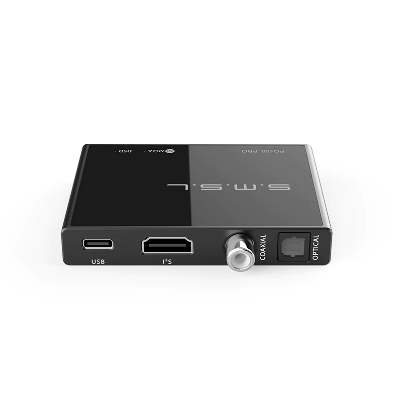 SMSL PO100 PRO MQA DDC, XMOS XU316 Convertidor de audio digital a
