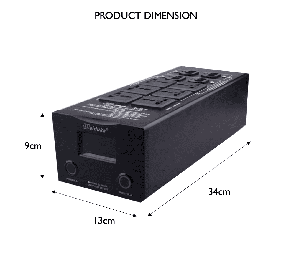 LỌC NGUỒN WEIDUKA AC9.9