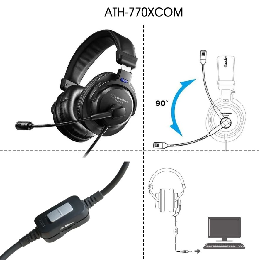 Audio Technica ATH 770XCOM
