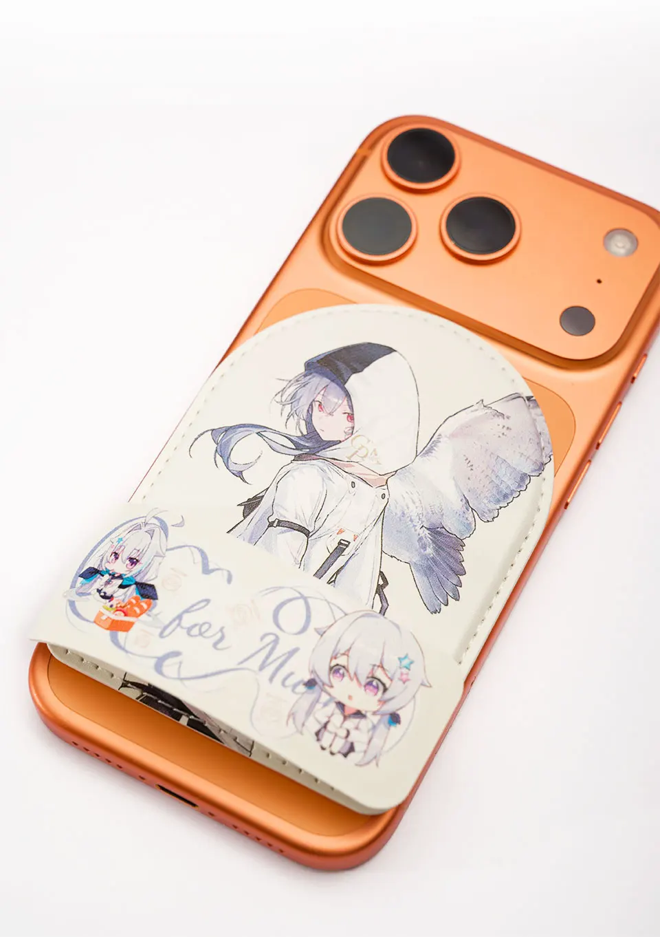 CVJ MAGNETIC LEATHER CASE LILA&HIBIKI