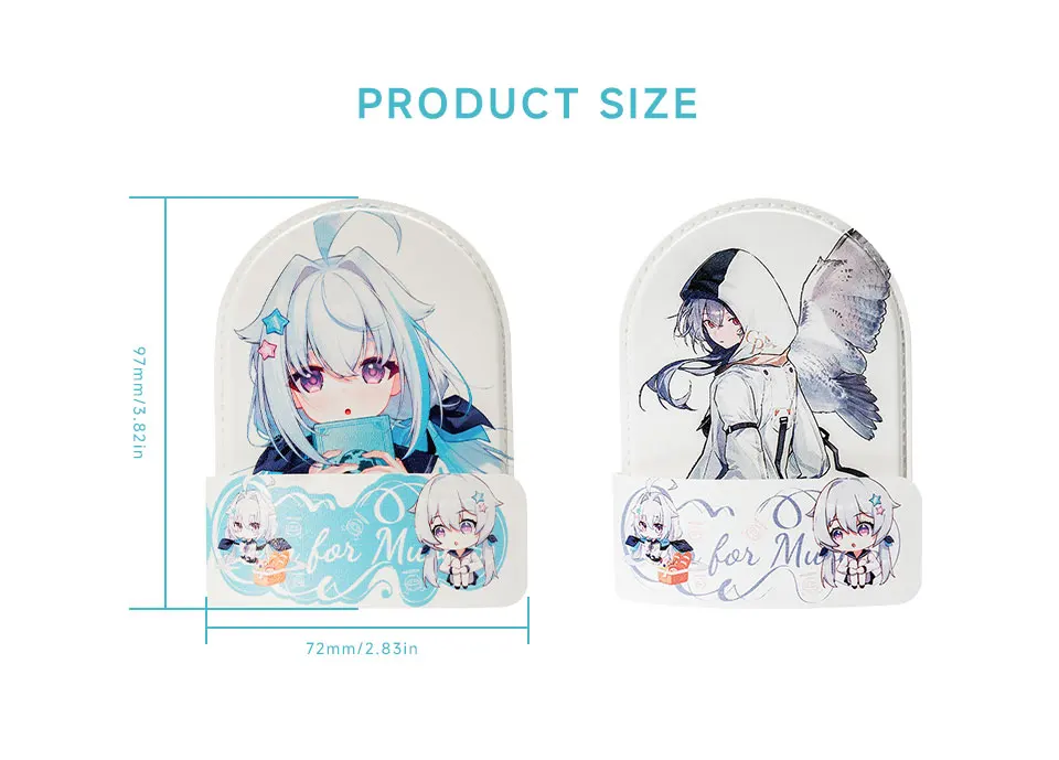 CVJ MAGNETIC LEATHER CASE LILA&HIBIKI