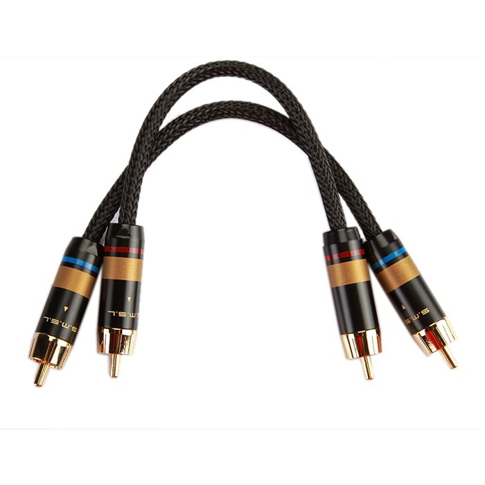 Cable SMSL W6 RCA to RCA 15cm