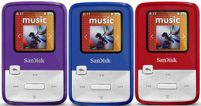 Máy nghe nhạc Sansa Clip Zip 4G